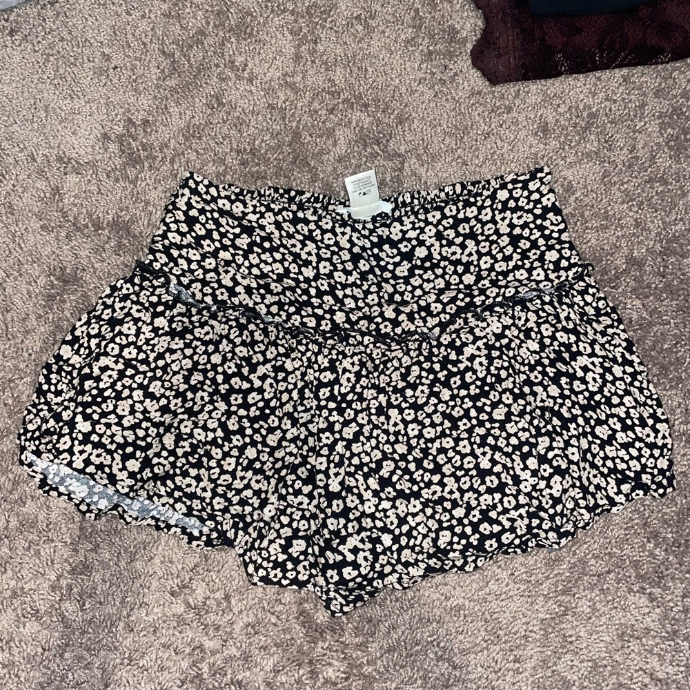 floral skort